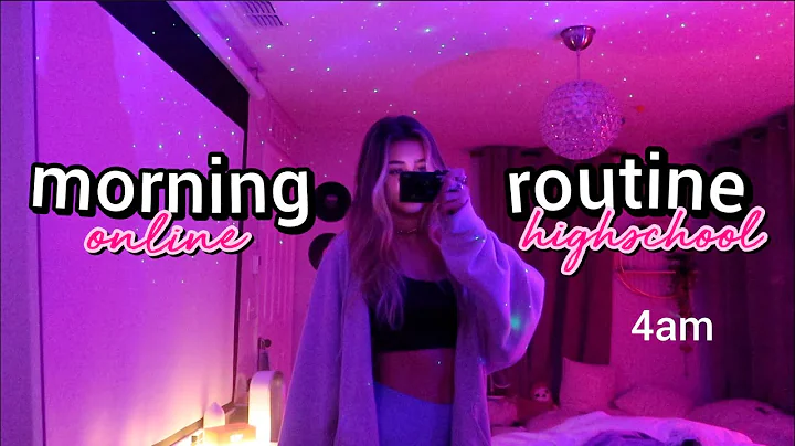 my REAL high school morning routine