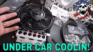 DERALE REMOTE TRANSMISSION COOLER INSTALL ON CHAOS THEORY CAMARO