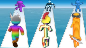 GIANT RUSH vs TALL MAN RUN vs LONG NECK RUN - Triple Game