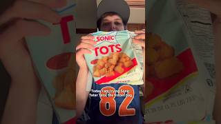 I Tried Sonic Frozen Tater Tots!!! #sonic #tatertots #frozenfood #foodreview #friedpotatoes