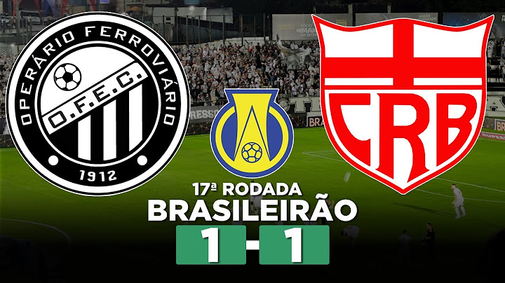 OPERÁRIO E CRB EMPATAM EM JOGO DE EXPULSÕES PELA SÉRIE B! OPERÁRIO 1 x 1 CRB