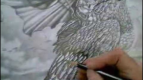 Fantasy Art Ed Beard Drawing Demo Part 3of5