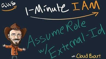 AssumeRole with External-Id - 1-Minute AWS IAM Lesson