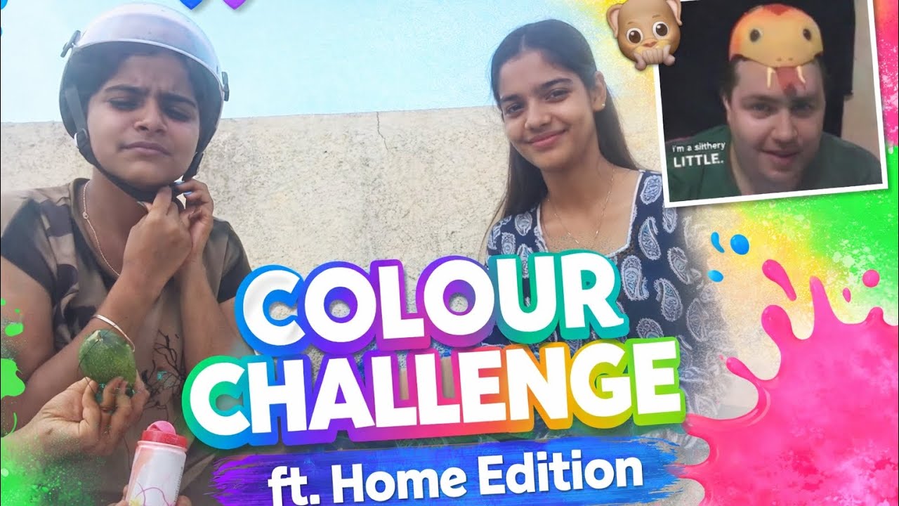 Colour challenge ft.Home edition💙💛❤️#youtubeshorts #thankyou #shortsforgoals #colors #challenge 