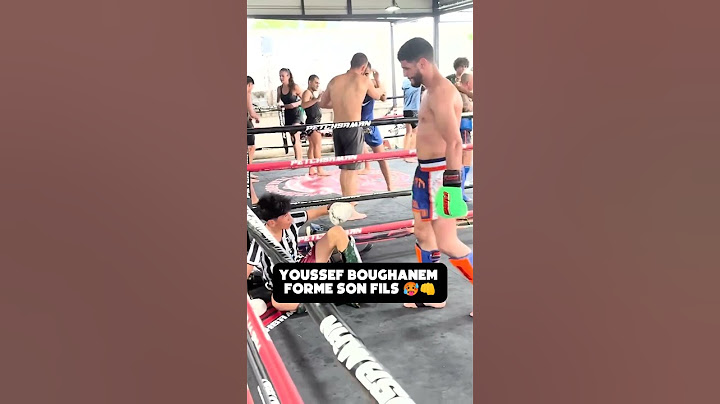 Youssef Boughanem forme son fils à la dure en Sparring 🥵👊