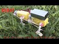 How to make 4 leg robot  walking robot toy  creative jahirul