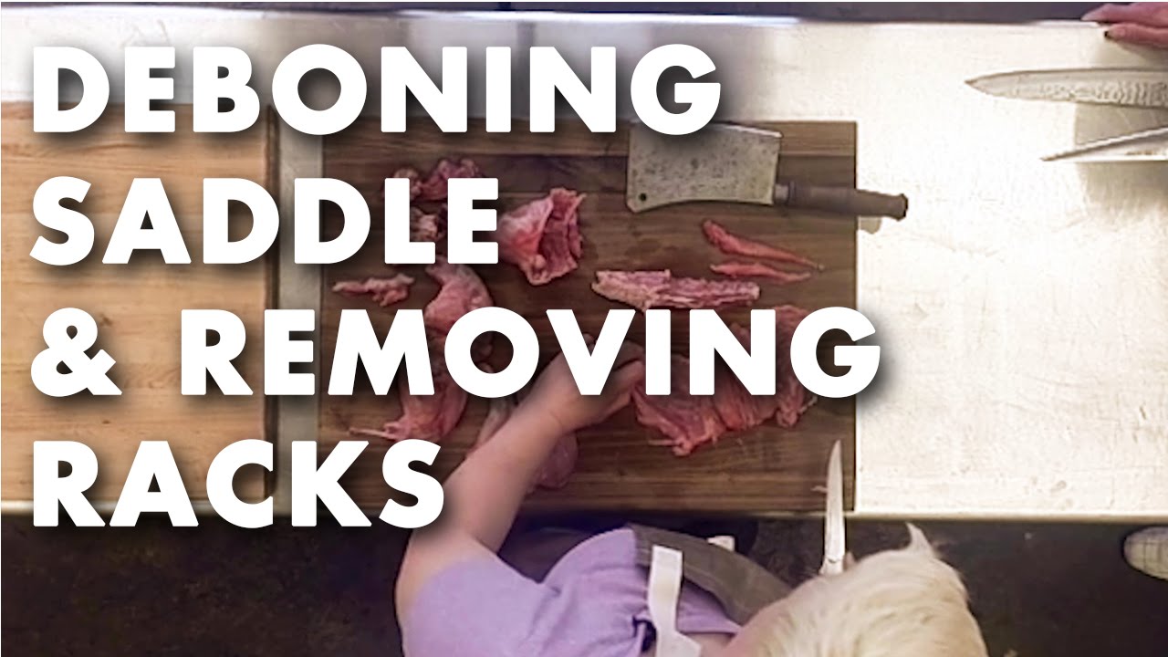 Rabbit Butchery - Deboning Saddle & Removing Racks Video - YouTube