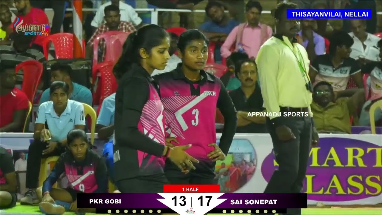 PKR GOBI VS SAI SONIPAT || ALL INDIA KABADDI THISAYANVILAI  || 2023 