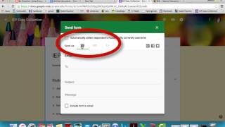 Google Forms for IEP Data Mini Project