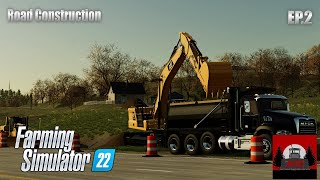 Farming Simulator 22 | Road Construction Timelapse | EP.2
