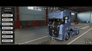 ETS2 Scania NG sunshields