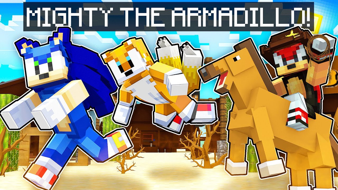 Mighty The Armadillo Minecraft Skin