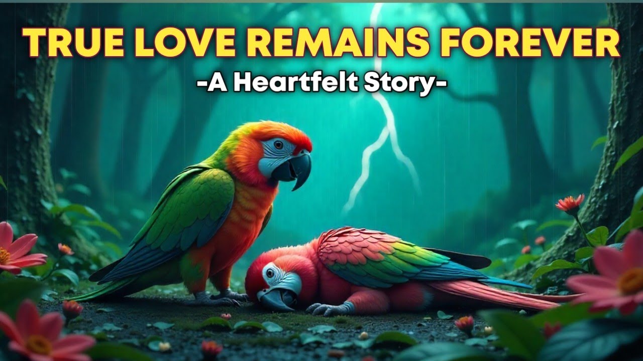 A heartfelt story of two love birds | English story to learn | English story with subtitles