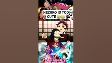 Nezuko CUTE moments ❤❤ #shorts #demonslayer #animeamv #cute