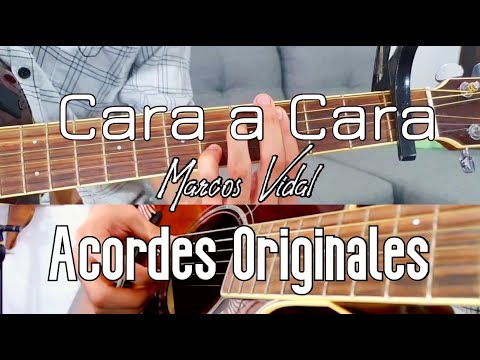 Cara a Cara - Acordes ORIGINALES de guitarra - YouTube