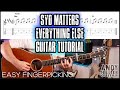 Syd Matters - Everything Else Guitar Tutorial (EASY)