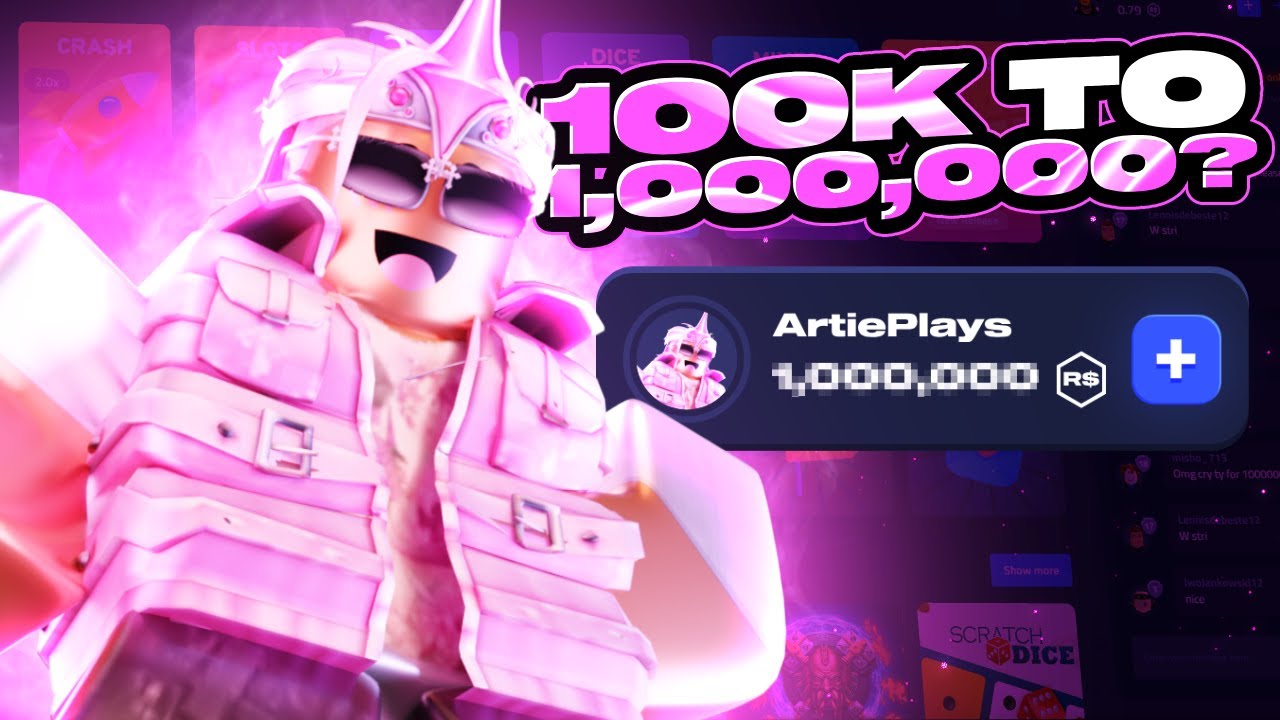 I Turned R$100,000 Into R$_____? On BloxFlip