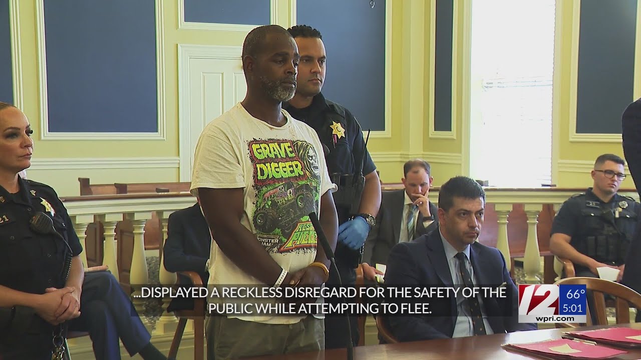 Suspect in court after high-speed chase, crash in Middletown - YouTube