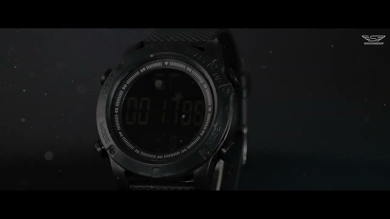 Shocknshop Watch For Men Digital Multifunctional Black Dial Outdoor Sports