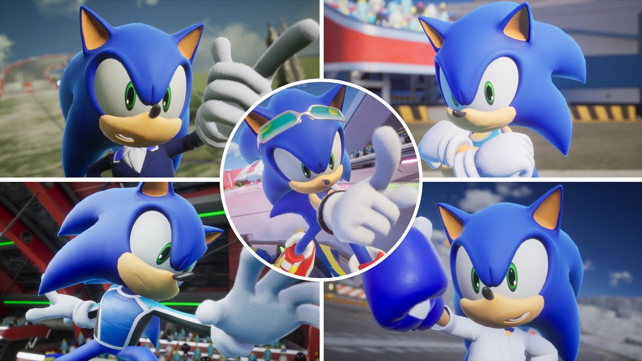 Sonic Racing CrossWorlds: Sonic Customisation Mod