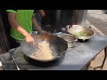 Stir Fried PHO Noodles with Beef and Veggies - Vietnam street food