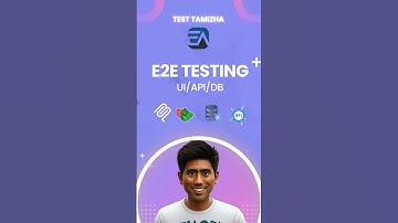 End to End Testing (UI/API/DB) using AI 🤖 #ai #coding #testtamilzha