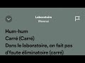 laboratoire-werenoi parole Spotify