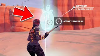 How To Complete The Desert Time Trial Fortnite