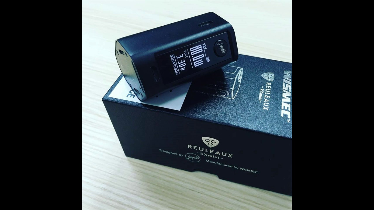 Wismec Reuleaux RXmini Box Mod Review