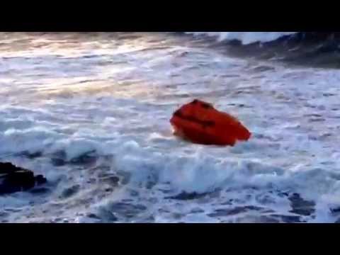 Lifeboat washed ashore