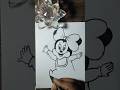 Mickey mouse drawing#viral #viral #art #shorts #trending #viral #art #ranjan #artranjan