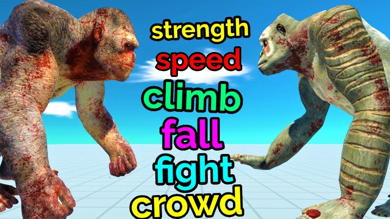 Battle all ability old goro vs new goro animal revolt battle simulator