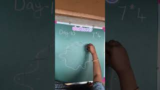 Day-10 Rangoli vlog #viral #rangoli #kannada #muggulu #kannadaoldsong #easyrangoli #trending