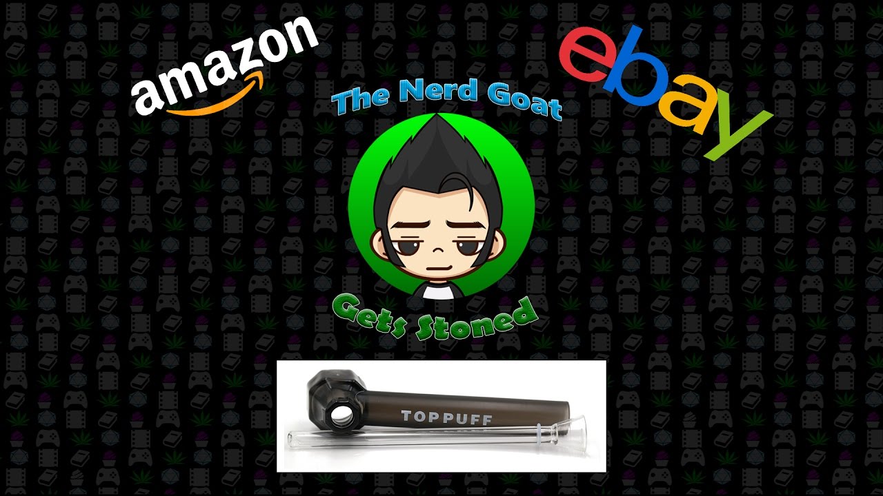 TOP PUFF Portable Bottle Bong Converter review | Nerd Goat gets stoned