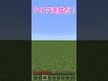 初心者VSチーターの100M走る時の違い【ゆっくり実況】【マイクラ】#shorts