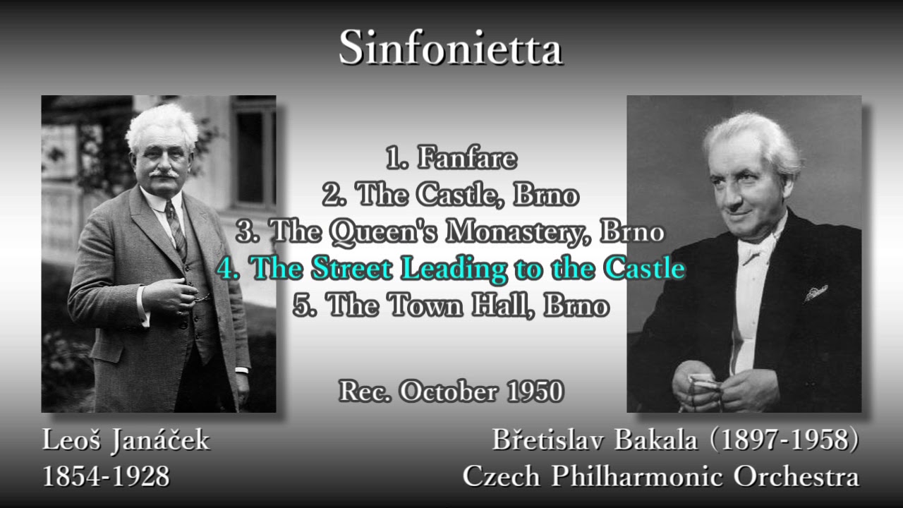 Janáček: Sinfonietta, Bakala & CzechPO (1950) ヤナーチェク