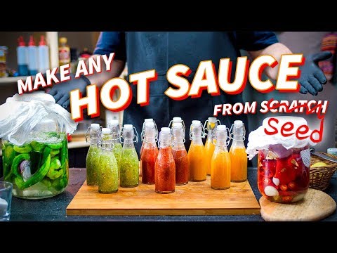 How to Make Hot Sauce (I Grew Peppers Just For This Video)