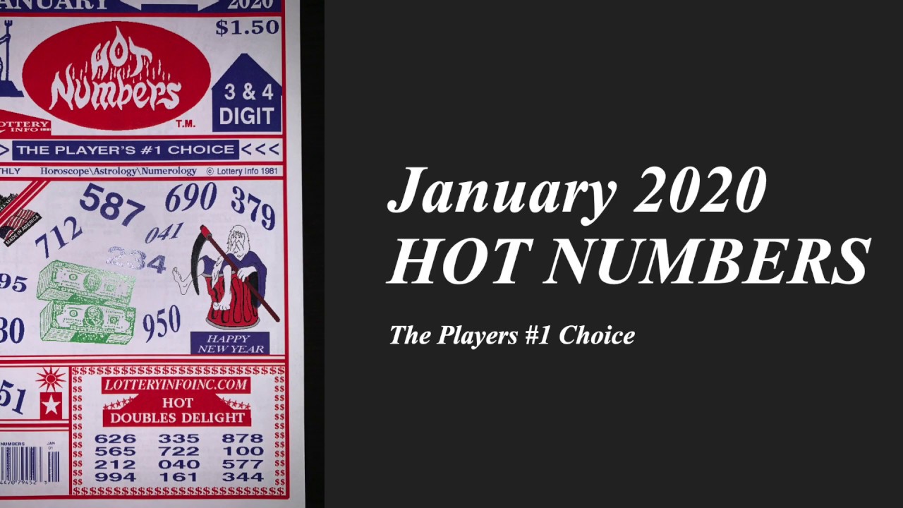 The Best Lottery Book For January 2020 Hot Numbers YouTube