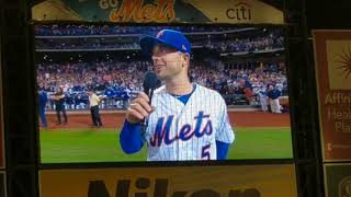 David Wright's Post-Game Speech