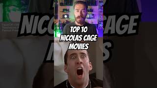 TOP 10 Nicolas Cage Movies You Should Watch #movies #nicolascage #moviereview #shorts