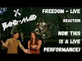 Metalheads react to Freedom live by Band-maid