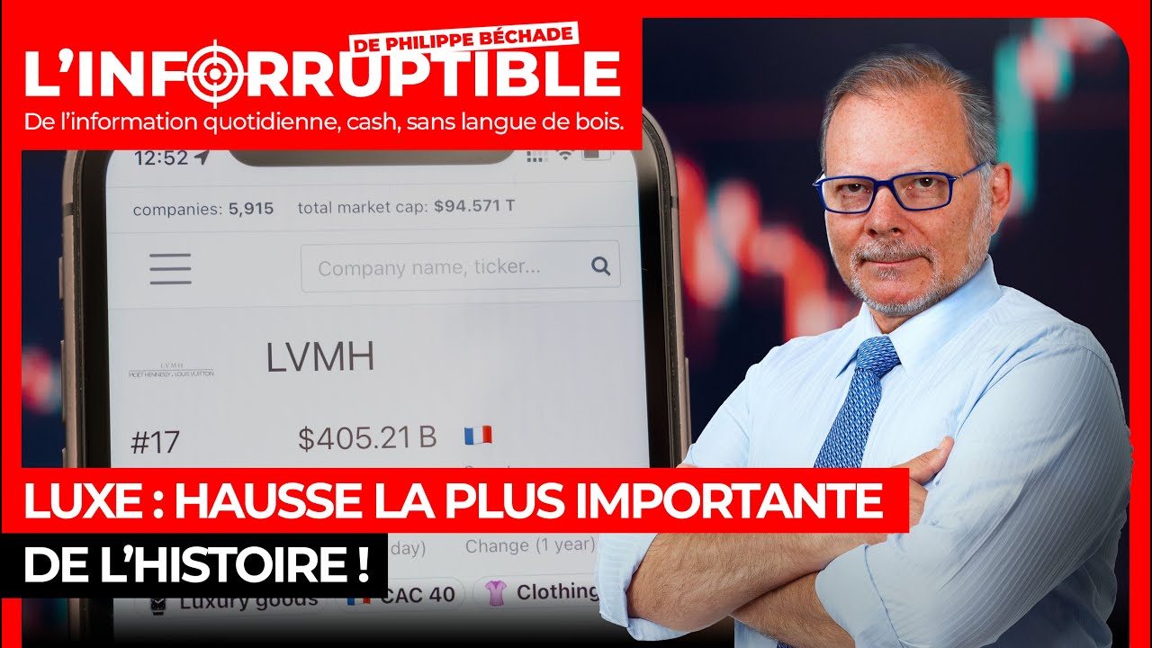Luxe : hausse la plus importante de l’histoire !