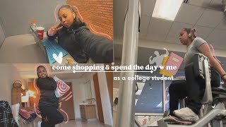Life As A College Student Shopping Vlog Gym Homework