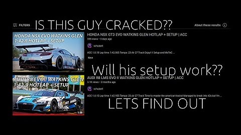How to import an ACC YouTube Setup