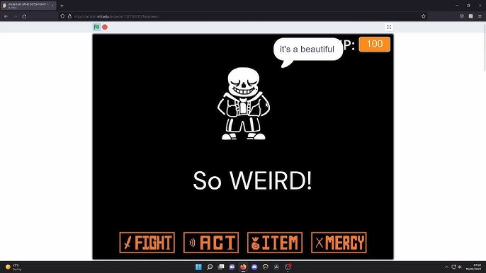 Make an Undertale Battle in Scratch (PART 1: Player) 