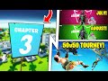 Fortnite Chapter 3, The Foundation STYLES (July Crew), 50v50 Tournament!