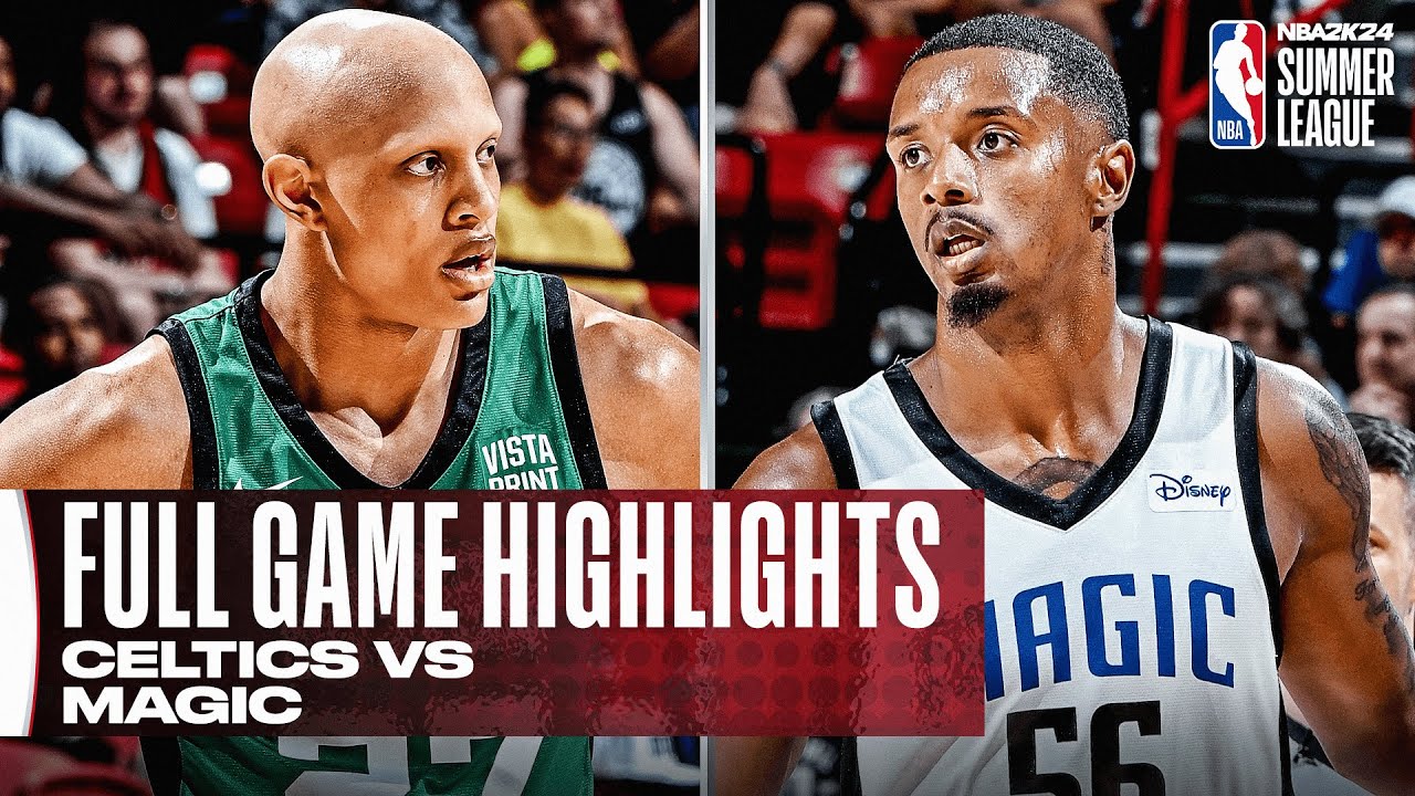 CELTICS vs MAGIC | NBA SUMMER LEAGUE | FULL GAME HIGHLIGHTS