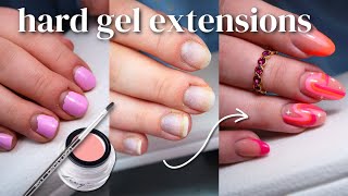 Builder Gel Extensions | Hard Gel on Forms