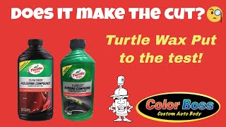 Can Turtle Wax Rubbing Compound & Polishing Compound Actually Cut It for A Pro?