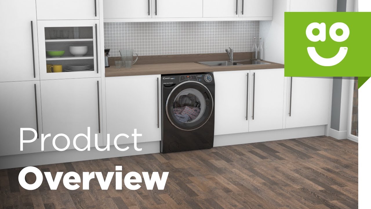 Candy Washing Machine RO1696DWHC7B Product Overview | ao.com - YouTube